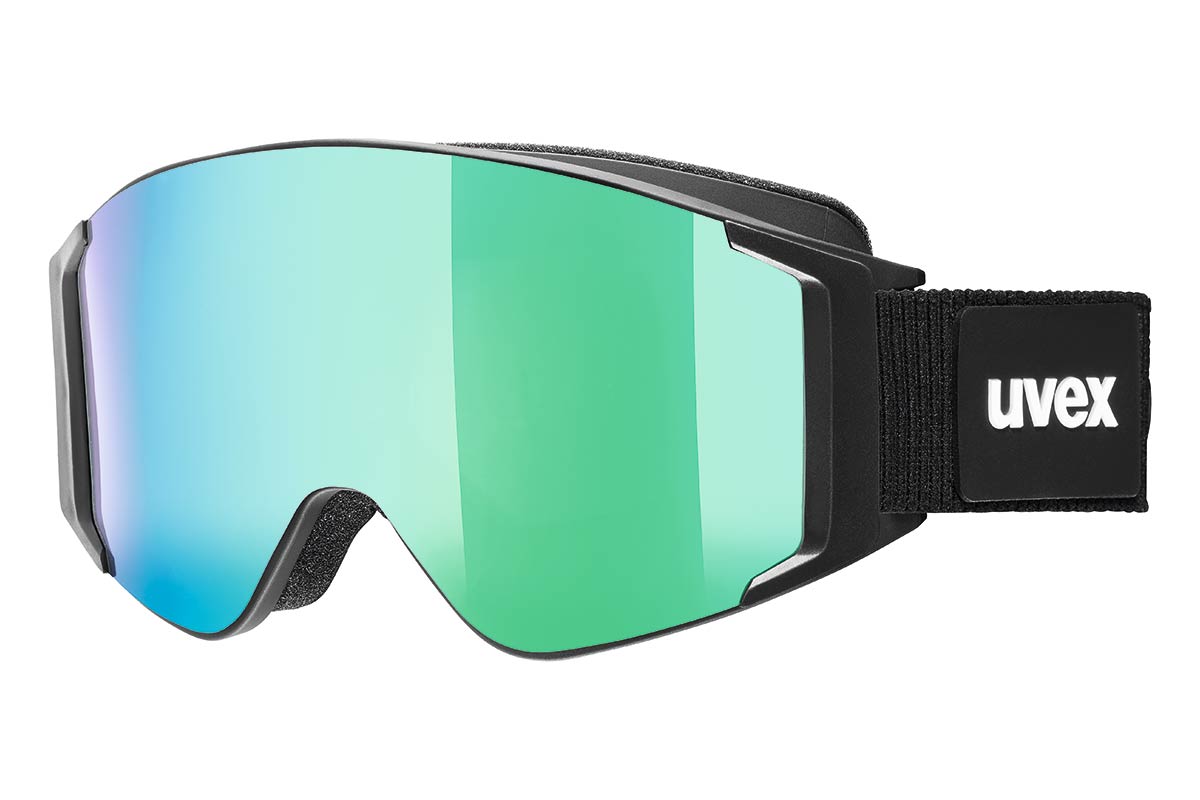 Masque De Ski Uvex G.gl 3000 TOP - Verres Polaires Interchangeables Pour Tous Temps, Taille Unique - Noir Mat/Rouge Transparent